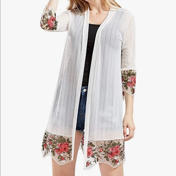 Tops - 🌹 Beautiful Sheer Duster/Coverup/Shawl 🌹